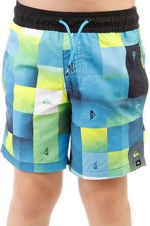 Шорты пляжные детские Quiksilver Checkmarkvly15 Bonnie Blue