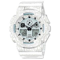 Электронные часы Casio G-Shock Ga-100cg-7a White