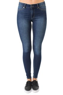 Джинсы узкие женские Cheap Monday Mid Spray Dim Blue