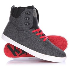 Кеды кроссовки Высокие K1X State Te Wool/Red