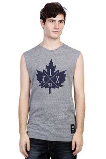 Футболка K1X Core Leaf Sleeveless Tee Grey Heather/Navy