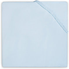Простыня на резинке 70х140 см, Jollein, Light blue