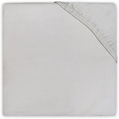 Простыня на резинке 60х120 см, Jollein, Light grey