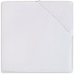 Простыня на резинке 70х140 см, Jollein, White