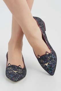 Слиперы Mid-Century Kitty Charlotte Olympia