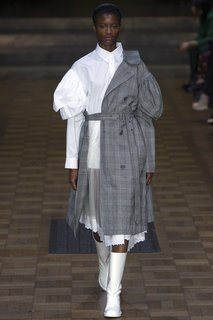 Хлопковая блузка Simone Rocha