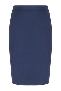 Шерстяная юбка Venesa Hugo Boss