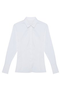 Хлопковая блузка Basani Hugo Boss