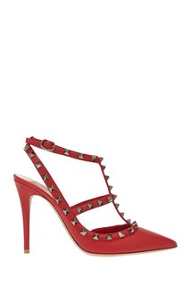 Кожаные туфли Rockstud Valentino