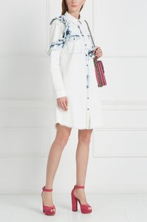Платье из денима Msgm