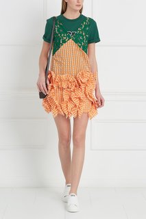 Хлопковая футболка Msgm