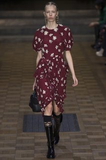 Платье в клетку Simone Rocha