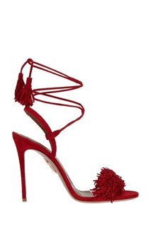Замшевые босоножки Wild Thing Aquazzura