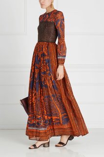 Кожаный топ Valentino
