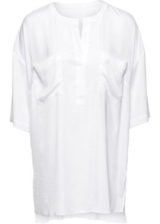 Блузка с рукавом 3/4 (черный) Bonprix