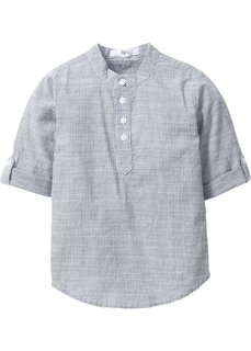 Рубашка (нежно-голубой/белый в полоску) Bonprix