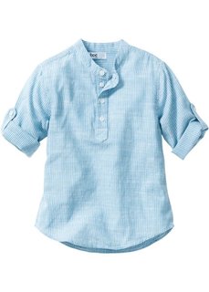 Рубашка (темно-синий/белый в полоску) Bonprix