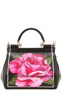 Сумка Sicily small с принтом Dolce &amp; Gabbana