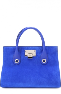 Замшевая сумка Riley M Jimmy Choo