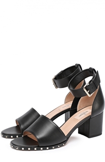 Кожаные босоножки Soul Rockstud с ремешком на щиколотке Valentino