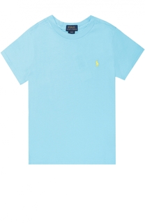 Футболка джерси с логотипом бренда Polo Ralph Lauren