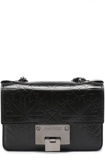 Сумка Rebel Soft mini с тиснением Jimmy Choo
