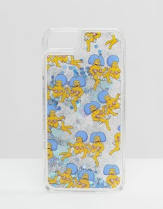 Чехол для iPhone 6/6S/7 с блестками и принтом Пэтти и Сэльмы Skinnydip x The Simpsons - Мульти
