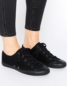 Кроссовки на шнуровке ASOS DAISY CHAIN - Черный