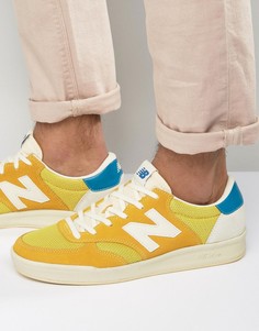 Желтые кроссовки New Balance Classic Court CRT300AY - Желтый