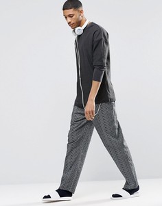 Тканые штаны для дома классического кроя Calvin Klein - Черный