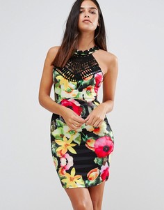 Облегающее платье без рукавов AX Paris - Черный