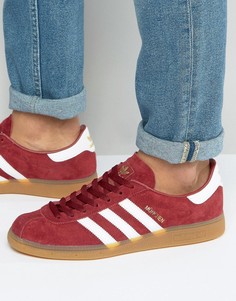 Красные кроссовки adidas Originals Munchen BB2776 - Красный