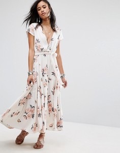 Платье макси с принтом Free People All I Got - Мульти