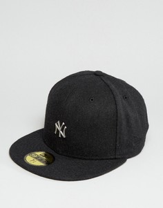 Кепка из плотного шерстяного сукна New Era 59Fifty NY Yankees - Черный