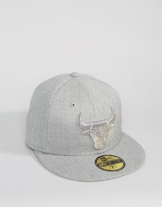 Серовато-фиолетовая кепка New Era 59Fifty Toronto Raptors - Серый
