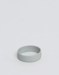 Серое кольцо ASOS - Белый