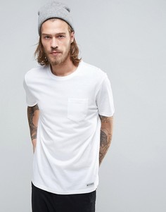Белая базовая футболка с карманом Element - Белый