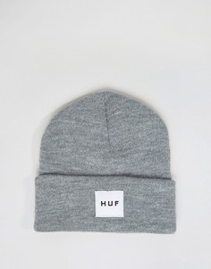 Шапка-бини с логотипом HUF - Серый