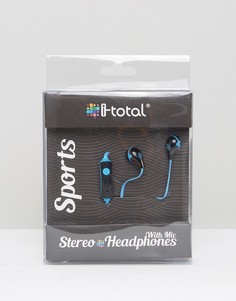 Синие Bluetooth-наушники Sports - Синий Gifts