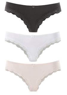 Трусики, 3 штуки Lascana