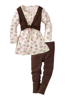 Комплект, 2 части: туника и легинсы