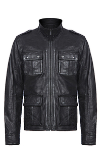 Мужская кожаная куртка Urban Fashion For Men
