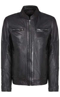 Мужская кожаная куртка Urban Fashion For Men