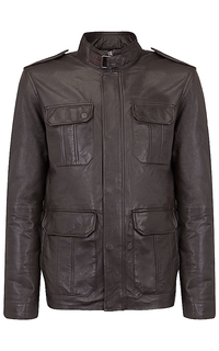Кожаная куртка Urban Fashion For Men