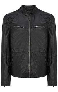 кожаная куртка Urban Fashion For Men