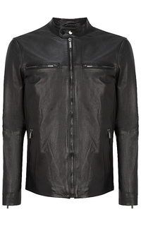 Кожаная куртка Urban Fashion For Men