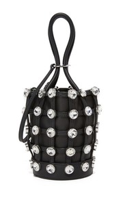 Миниатюрная сумка-ведро Crystal Roxy Alexander Wang