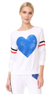 Классическая толстовка с принтом в виде сердца Wildfox