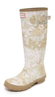 Оригинальные высокие камуфляжные сапоги Hunter Boots