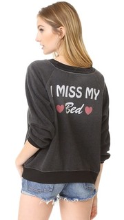 Толстовка I Miss My Bed Wildfox